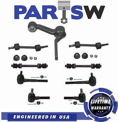 Kit de suspensión de 9 piezas para Crown Victoria Town Car Grand Marquis barra estabilizadora rueda loca Foto 1 de 3