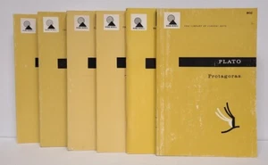 The Library of Liberal Arts Set Protagoras by Plato, etc - Bild 1 von 8