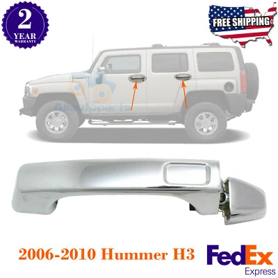 Door Handle Chrome Front=Rear Right=Left For 2006-2010 Hummer H3 - Изображение 1 из 4