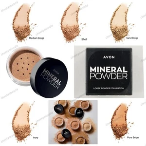 Avon Mineral Powder Loose Powder Foundation - Choose Your Shade - New & Boxed - Picture 1 of 15