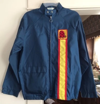 Chaqueta de Carreras De Colección Evil Ladybug Bonner EE. UU. Pequeña ¡RARA NUEVA! Foto 1 de 4