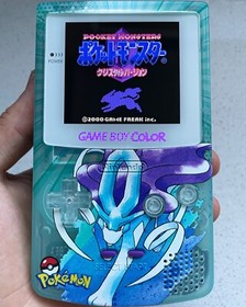 Nintendo Gameboy Color Colour Game Boy BACKLIT IPS Q5 V2 GBC Pokemon 🔹SUICUNE🔹