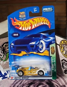 👓Hot Wheels 2003 Treasure Hunt #8💎RILEY & SCOTT MK III Metalflake Gold CDDRR - Bild 1 von 7