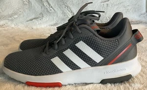Adidas Tenis Niños 7 Gris Corredor TR2 Cloudfoam Al revés Tacón Etiqueta - Imagen 1 de 8