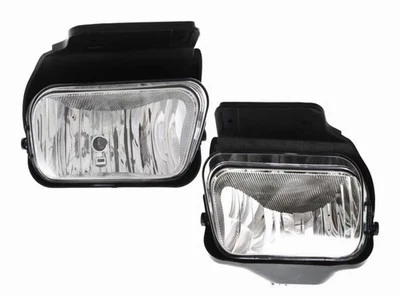 Fog Light Assembly L & R Pair GM2592150,15791433 For 04-06 Chevy Silverado - Image 1 of 4