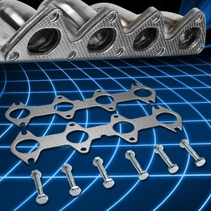 For 04-10 Ford F150 5.4L V8 4WD Exhaust Manifold Header Gasket Set Replacement - Picture 1 of 6