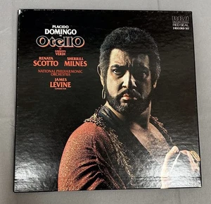 1978 Verdi Otello Placido Domingo Vinyl LP 3 Record Box Set CRL3-2951 NM - Bild 1 von 5