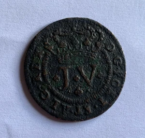 Portugal COIN PIECE X 10 reis 1720 D.João V KM#191 (1706-1750) - Imagen 1 de 3