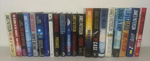 James Patterson Book Lot Of 24 HC Hardcover Dust Jacket Various Series Bundle - Picture 1 of 22