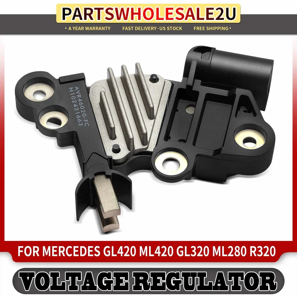 Regulador de voltaje del alternador 14,3 V para Mercedes-Benz GL420 ML420 GL320 S320 R320 Foto 1 de 4