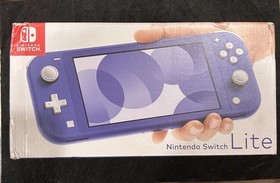 Nintendo Switch Lite Blue - Brand New Console - DAMAGED BOX - Unused/Working