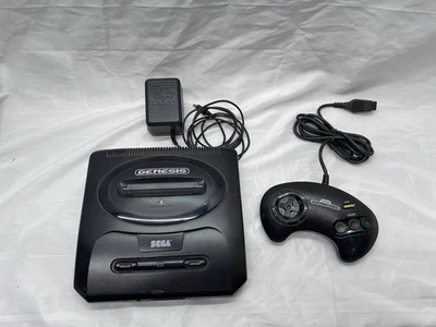 Sega Genesis 2 With Power Supply And Controller. As Is - Image 1 of 3