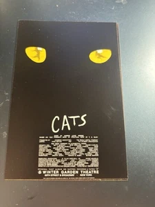 KATZEN DAS MUSIKALISCHE WINTERGARTEN THEATER POSTKARTE 4,5 X 6 - Bild 1 von 5