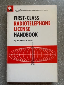 First Class Radiotelefon Lizenz Handbuch von Edward M. Noll - Bild 1 von 2