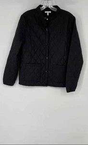 Maurices Womens Black Long Sleeve Snap Front Quilted Jacket Size XS - Picture 1 of 6