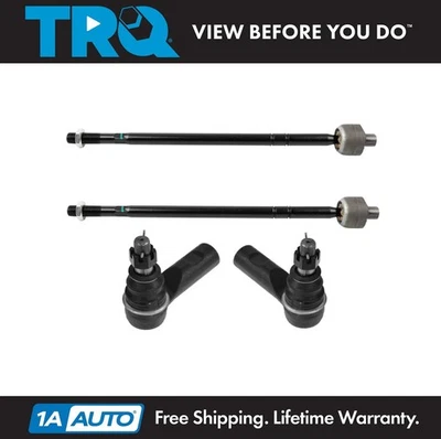 TRQ Front Inner & Outer Tie Rod Set Fits Dodge Freightliner Mercedes-Benz - Image 1 of 4