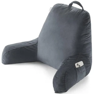 Cuscino da Lettura per Letto Adulto, Cuscino Supporto Schiena con Braccia, Cuscino Schienale... - Foto 1 di 8