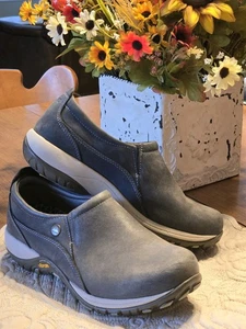 Zapatos para mujer Dansko Patti de cuero (37) talla 7 gris Patti Vibram impermeables EE. UU. - Imagen 1 de 10