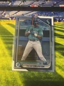 2024 Bowman Chrome Prospects Felnin Celesten Seattle Mariners #BCP-94 - Picture 1 of 2