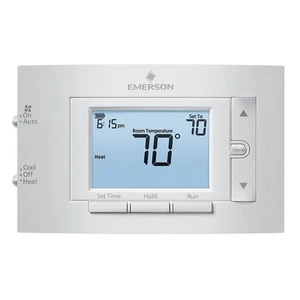 Emerson 1F83C-11PR Conventional (1H/1C) Programmable Thermostat, White - Picture 1 of 1