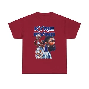 KYRIE IRVING Dallas Unisex Heavy Cotton T-shirt - Picture 1 of 75