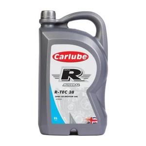 Carlube Engine Oil 5L Triple R 20W50 API SB CB Mineral 5 Litres R-TEC 38 KCK005 - Picture 1 of 10
