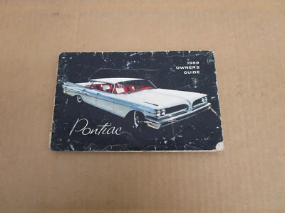 1959 Pontiac Catalina Bonneville Star Chief owners manual ORIGINAL literature - Imagem 1 de 2