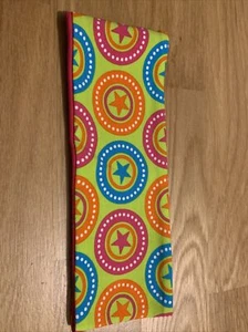 Wende Stirnband grün Sterne Pink blau orange - Bild 1 von 2