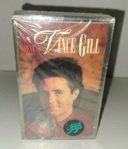 Vintage Vince Gill The Best Of Cassette Tape & Turn me Loose SEALED NEW - Imagen 1 de 3