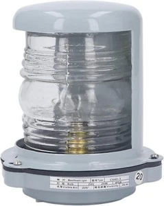 Luz de navegación 24V blanca impermeable marina barco popa lámpara señal mástil luz - Imagen 1 de 9