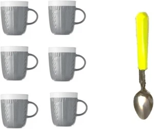 James Premium 6 x 300 ml – Kaffeetassen Set/Becher – Moderne Keramik Tasse Matt - Bild 1 von 2