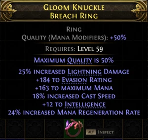 Ring Spark Stromweaver Breach Mana Standard Softcore Path of Exile 2 PoE 2 - Picture 1 of 1