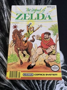 Link The Legend Of Zelda Valiant Vol. 1 No. 4 May 1991 Nintendo Comics System - Picture 1 of 5
