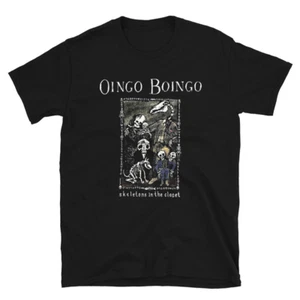 Oingo Boingo Shirt, Skeletons in the Closet, Devo, Talking Heads, UNISEX Shirt - Picture 1 of 2