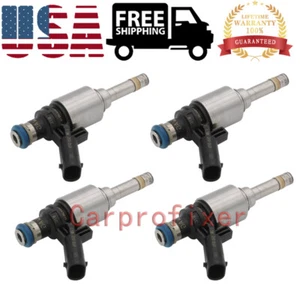 06H906036G 4PCS Fuel Injectors Fit VW Passat Jetta EOS GTI Audi A3 A4 A5 Q5 2.0L - Picture 1 of 9