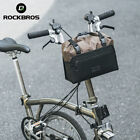 ROCKBROS Bike Handlebar Bags Nylon Waterproof Split Front Bag 5.5L Capacity