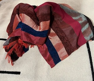 Moroccan silk blanket- Moroccan cactus silk throw - Moroccan blanket throw - Picture 1 of 7