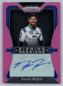 2020 Panini Prizm Ryan Truex Signing Sessions Pink Prizm #/50 #SS-RT - Picture 1 of 2