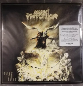 GRAVE DESECRATOR - Dust To Lust DLP (YELLOW Vinyl) NEW, Black/Death Metal, SODOM - Bild 1 von 3