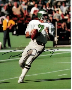 Foto firmada de RON JAWORSKI 8x10 de los NFL PHILADELPHIA EAGLES con holograma certificado de autenticidad - Imagen 1 de 2