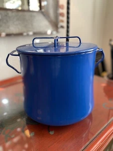 Vintage Dansk Kobaltblau 8 Quart Suppentopf mit Deckel - Bild 1 von 8