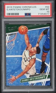 Panini Chronicles Prestige 2019 Giannis Antetokounmpo PSA 10 Milwaukee Bucks - Imagen 1 de 2