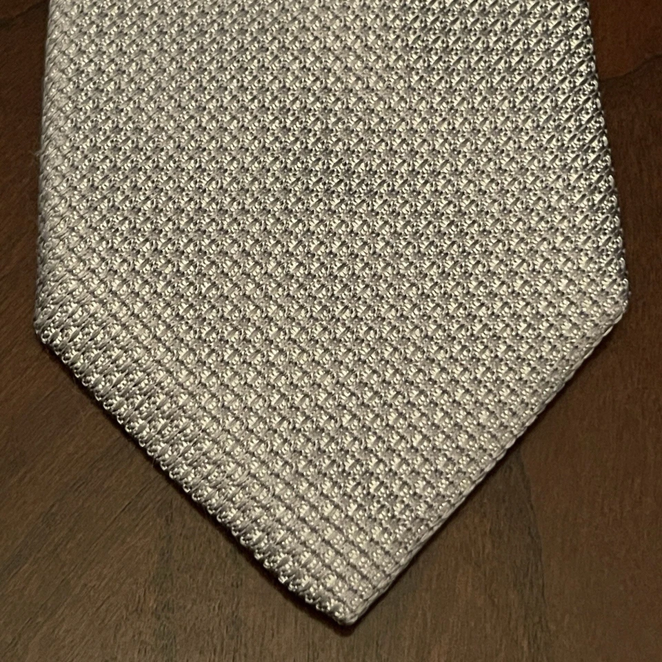 Black Brown 1862 Gray 100% Silk Men’s Neck Tie Made In China - Image 1 of 4