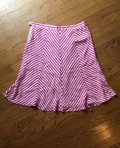 Women's Michael Michael Kors Striped Skirt Size 10 - Picture 1 of 8