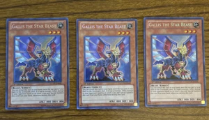 Yu-Gi-Oh! Gallis the Star Beast x3 (juego) - Secreto Raro-LCGX-EN041 - 1a Edición Casi Nuevo - Imagen 1 de 4