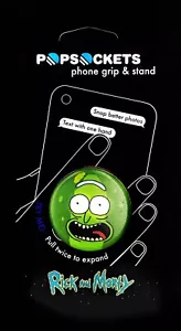 PopSockets Rick & Morty Pickle Rick PopSocket Pop Socket Phone Holder Adult Swim - Picture 1 of 3