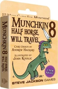 MUNCHKIN 8 HALF HORSE WILL TRAVEL CARD GAME - Picture 1 of 5