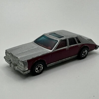 Coche diecast Hot Wheels Cadillac Seville 1:64 Hong Kong vintage 1980 plateado Foto 1 de 4