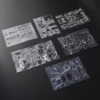  6 Pc Craft Clear Stamps for Scrapbooking Letter Decoration Photo Album