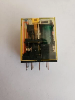 Relay PCB 4PDT 062582-001 062582001 RU4S-CD-D24 24VDC - Image 1 of 4